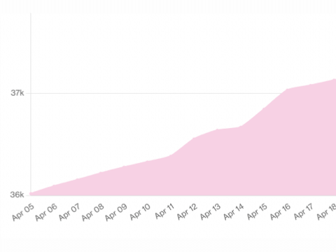 Follower growth tracking